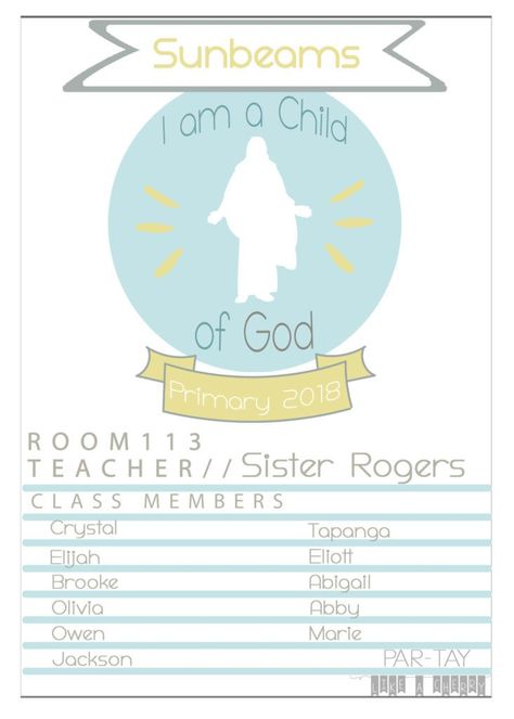 primary 2018 free printable and editable door signs i am a child of god Primary Secretary, Willis Family, Primary Presidency, Teaching Printables, Visiting Teaching, A Child Of God, Family Inspiration, Primary Resources, Lds Primary