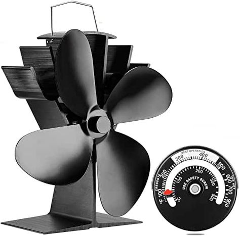 Amazon.com: fan for woodburner Homemade Flea Spray, Wood Burner Stove, Log Burner Fireplace, Gas Fireplace Insert, Wood Heat, Stove Fan, Table Fans, Fireplace Fan, Wood Heater