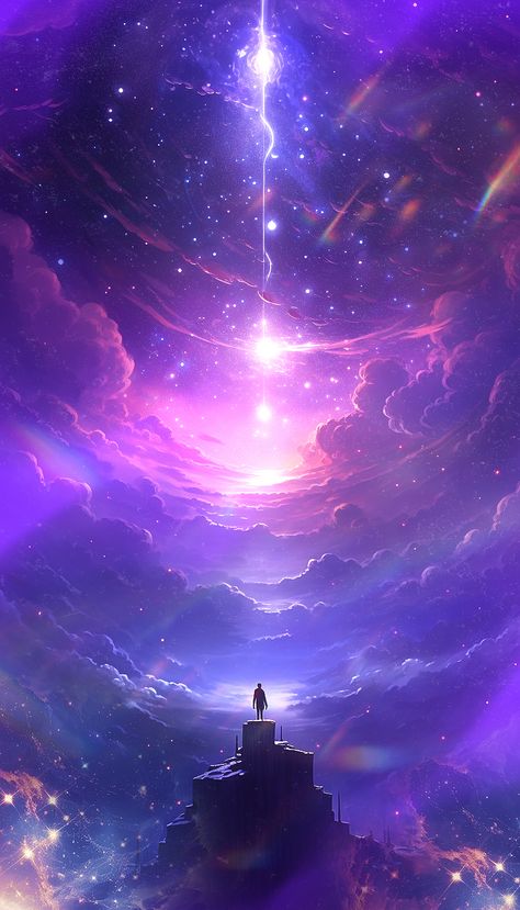 I am becoming the person I've always wanted to be 🌌 . Created by #midjourney & Illustrator at Avra Global . . #art #luciddream #spiritualart #spirituality #space #universe #sky #stars #eternal #surrealism #surrealart #midjourneyart #digitalart #aiart Spiritual Universe Wallpaper, Multiple Universes Art, Spiritual Artwork Universe, Spiritual Images Pictures, Spiritual Realm Art, Lucid Dreaming Art Drawings, Planet Digital Art, Universe Art Spiritual, Cosmic Art Spiritual