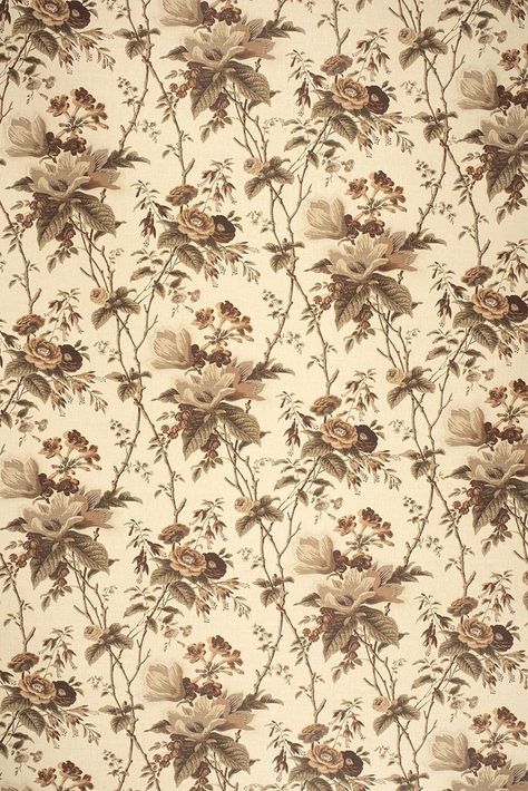 Brown Floral Background, Brown Floral Wallpaper, Patterned Fabrics, Silk Design, Victorian Wallpaper, As Wallpaper, Classic Wallpaper, Vintage Florals, Ipad Wallpapers