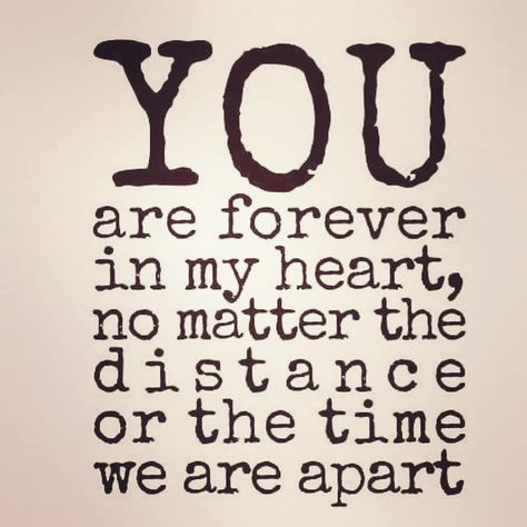 You are forever in my heart   You are forever in my heart    -- Delivered by Feed43 service Quotes Loyalty, Quotes Distance, Distance Love Quotes, Forever In My Heart, Soulmate Love Quotes, Sweet Love Quotes, Soulmate Quotes, Love Quotes For Her, Boyfriend Quotes