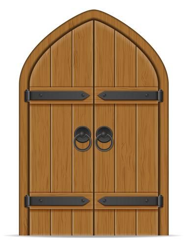 old wooden door vector illustration Old Wooden Doors, Scrapbook Cover, Digital Invitations Wedding, Vector Character Design, Disney Princess Images, Old Doors, Wooden Christmas, Home Trends, Paper Models