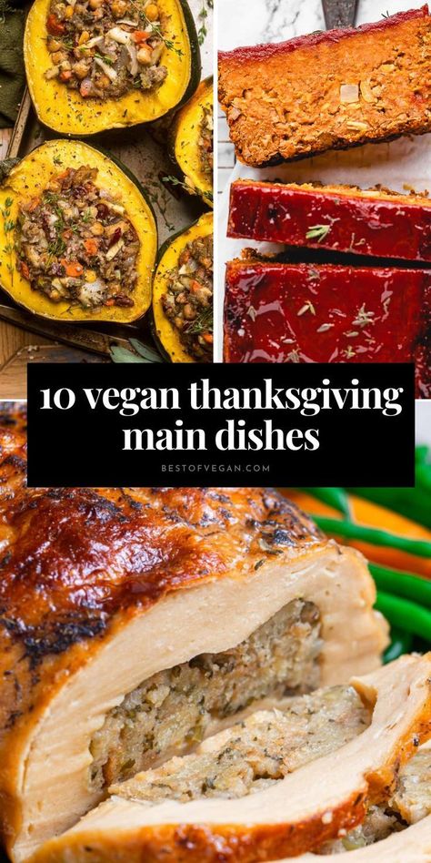 Vegan Thanksgiving Main, Christmas Vegan Recipes, Main Dish Ideas, Vegan Thanksgiving Dishes, Vegetarian Thanksgiving Main Dish, Vegan Thanksgiving Main Dish, Thanksgiving Main Dishes, Thanksgiving Entree, Vegetarian Christmas Dinner