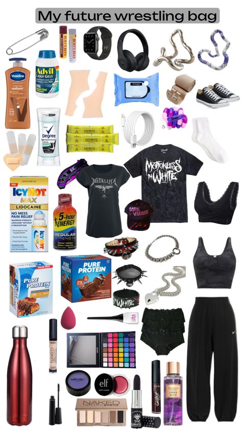 #wrestle #wrestling #wwe #aew #grwm #mybag #sports #dreamboard #visionboard24 #visionboard #prowrestling #visionboardideas Wrestling Diet, Wrestling Outfits, Trening Sztuk Walki, Wrestling Gear, Everyday Casual Outfits, Wrestling Shoes, Wrestling Wwe, Women's Wrestling, Pro Wrestling