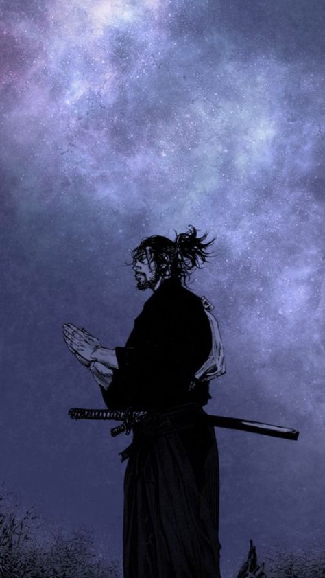 Miyamoto Musashi Praying, Vagabond Wallpaper Coloured, Miyamoto Musashi Art Wallpaper, Vagabond Aesthetic Wallpaper, Stoicism Anime, Vagabond Phone Wallpaper, Vagabond Wallpaper 4k Iphone, Mushasi Miyamoto Wallpaper, Minamoto Musashi