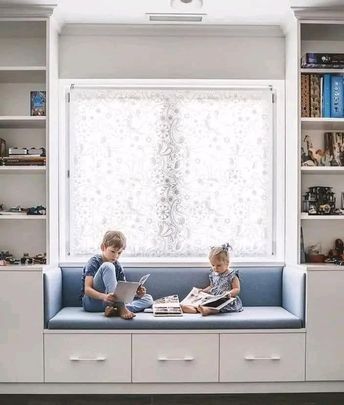 Playrooms Ideas, Playroom Idea, Playroom Decoration, Window Seat Design, Playroom Storage, Playroom Design, Playroom Organization, Home Office Ideas, Kids Interior Room