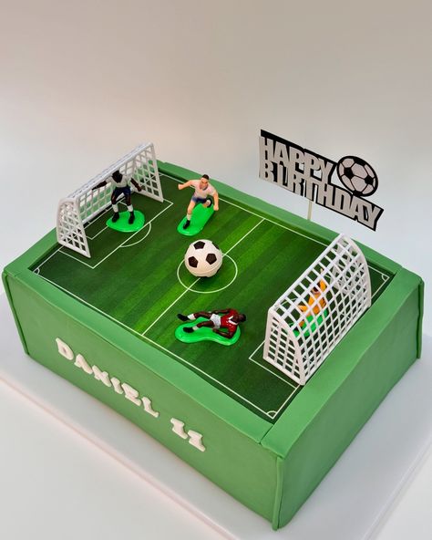 For Daniel’s birthday, I knew I had to combine two of his favourite things—football and cake! ⚽️ I surprised him with this football pitch cake in his favourite Biscoff flavour, and seeing his excitement was the best part. He’s such a football fan, and this cake brought the game to life in the sweetest way. The caramelized Biscoff flavour was a hit, but nothing beat seeing how much he loved it! Happy birthday my love x❤️❤️❤️ #footballcake #footballpitchcake #footballfancake #birthdaycake #bes... Football Pitch Cake, Football Cake, Football Pitch, Happy Birthday My Love, A Football, Football Fans, My Love, Caramel, Happy Birthday