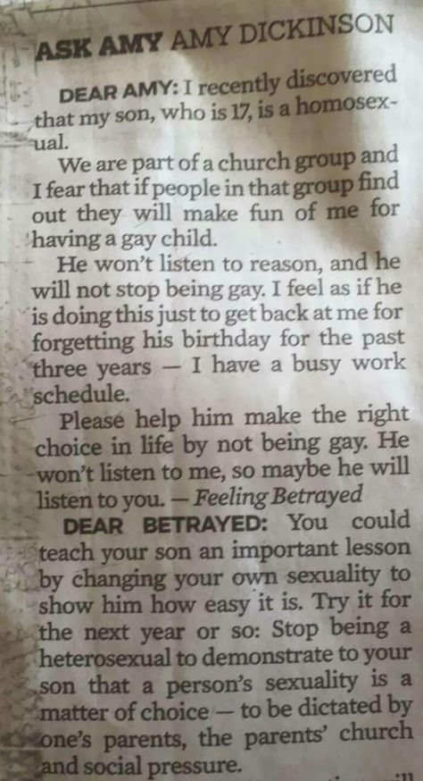 Just Try Not Being Straight For Awhile Witty Comebacks, Clever Comebacks, Faith In Humanity Restored, Humanity Restored, Faith In Humanity, Good Advice, Words Of Wisdom, No Response, Parenting