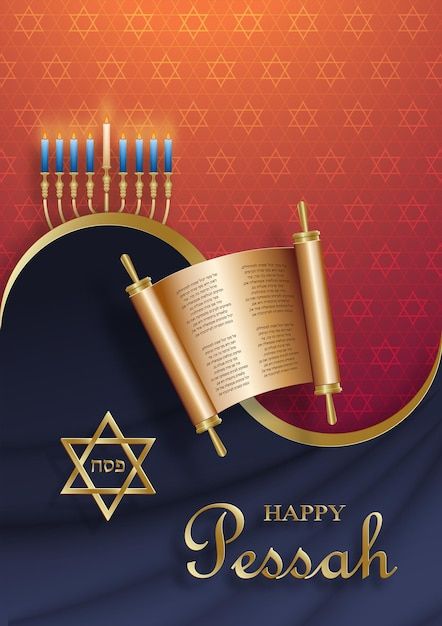 Church Banners Designs, Happy Passover, Jewish Symbols, Church Banners, Key Visual, Jewish Holiday, Gold Paper, Color Background, Passover