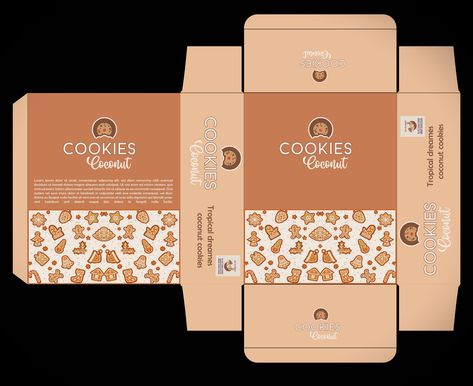 Cookie Box Design Packaging Ideas, Biscuit Box Packaging Design, Biscuit Box Design, Product Packaging Box Design, Cookie Box Ideas Packaging, Pay Day Sale Design, Cookies Design Packaging, Cookie Package Design, Cookies Box Packaging Ideas