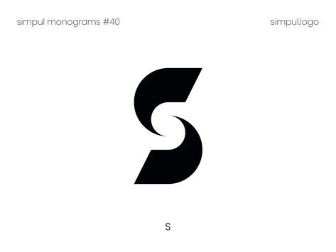 S S Monogram, S Logo Design Icons, S Logo Design Ideas, Logo With S, S Logo Design Letter, S Monogram Logo, Interior Design Logo Inspiration, Newspaper Template Design, S Typography