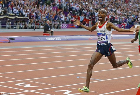 Mo Farah - GOLD, Men's 5000m Aspiration Board, Mo Farah, 5000m, Run Fast, Team Gb, World One, Running Motivation, Eat Sleep, Stay Fit