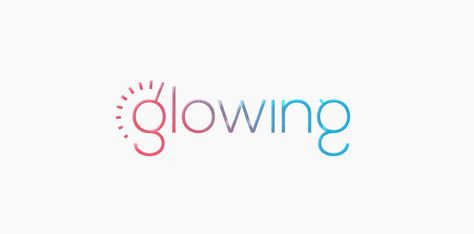 Glowing logo Glow Logo Design, Glow Bowl, Glow Logo, Packaging Skincare, Modern Branding Logo, G Logo Design, Numbers Typography, Zen Zone, Glow Skin