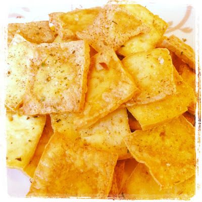 Tofu Chips, Tofu Recipes Easy, Dukan Diet Recipes, Cooking Tofu, Firm Tofu, Ideal Protein, Dukan Diet, Cooking Spray, Fit Food