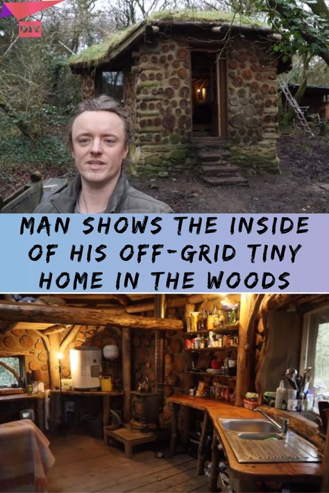 Tiny House Living, Homestead Rescue, Off Grid Survival, Home In The Woods, Off Grid Cabin, Tiny House Cabin, Diy Life Hacks, Off Grid Living, How To Buy Land