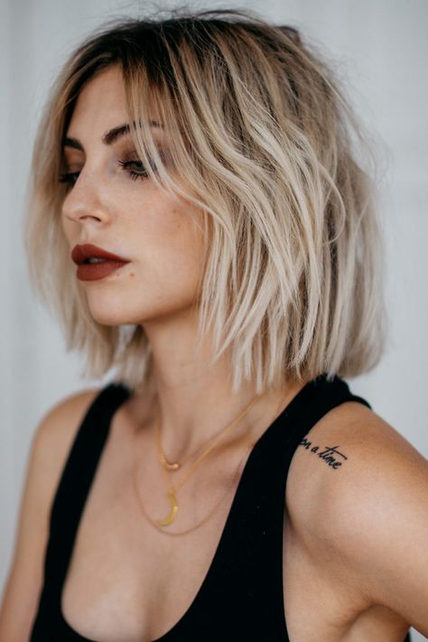 5 tips for undone hair styles | Fashion Blog from Germany / Modeblog aus Deutschland, Berlin Blond Bob, Undone Hair, Long Bob Hairstyles, Bob Wig, Hair Envy, Short Bob Hairstyles, Grey Hair, Bobs Haircuts, Bun Hairstyles