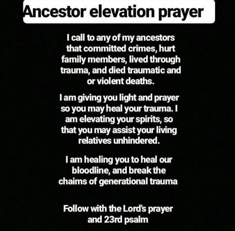 Ancestor Work Witchcraft, Ancestral Magic, Ancestor Affirmations, Ancestor Prayer, Ancestors Prayers, Ancestors Quotes, Psychic Development Learning, Archangel Prayers, Personal Prayer