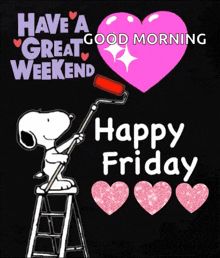 Snoopy Friday, Happy Friday Gif, Happy Friday Pictures, Friday Gif, Friday Inspirational Quotes, Friday Messages, Friday Wishes, Friday Meme, Friday Images