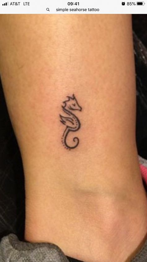 Seahorse tattoo Seahorse Finger Tattoo, Mini Seahorse Tattoo, Small Seahorse Tattoos For Women, Sea Horse Tattoo Design, Seahorse Tattoo Tiny, Small Florida Tattoo, Seahorse Tattoos For Women, Small Seahorse Tattoo, Sea Horse Tattoos