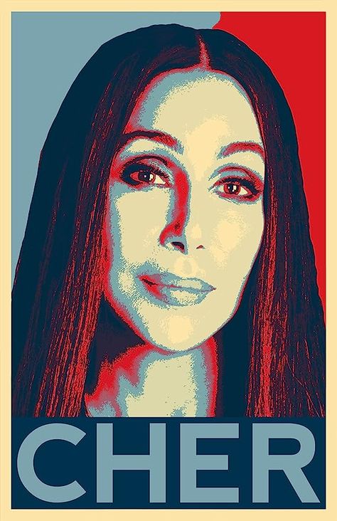 Amazon.com: Cher Illustration - Pop Music Icon Pop Art Home Decor Poster Print (11x17 inches): Posters & Prints Pop Art Home Decor, Music Home Decor, American Wallpaper, Icona Pop, Pop Art Illustration, Fabric Brooch, Pop Art Portraits, Unframed Wall Art, Vintage Poster Art