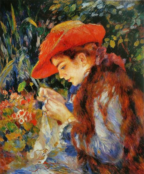 August Renoir, Renoir Art, Marie Therese, Renoir Paintings, Clark Art, Pierre Auguste, Impressionist Artists, Art Fabric, Pierre Auguste Renoir