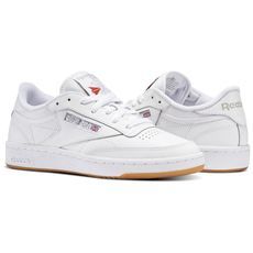 Reebok Shoes Women, Reebok Classic Club C, Clean White Leather, Best Summer Shoes, Sneakers Reebok, Reebok Club C 85, White Reebok, Club C 85, Reebok Club C