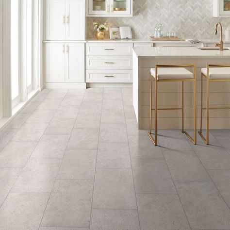 Sanctuary Room, Calacatta Tile, 12x24 Tile, Tile Colors, Luxury Vinyl Tile Flooring, Vinyl Tile Flooring, Glazed Tiles, Kitchen Floor Tile, Tile Flooring