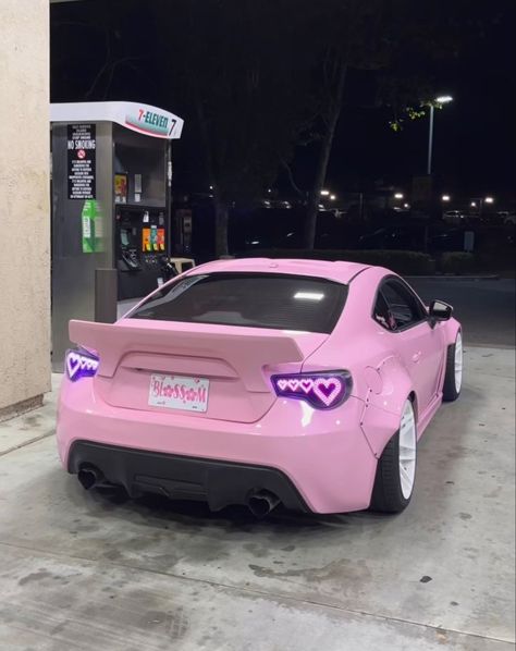 Pink Subaru, Pink Cars, Hello Kitty Car, Scion Frs, Really Cute Puppies, Pretty Bike, Car Mods, Classy Cars, Pink Car