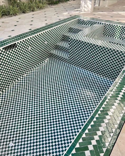 Waterline pool tile