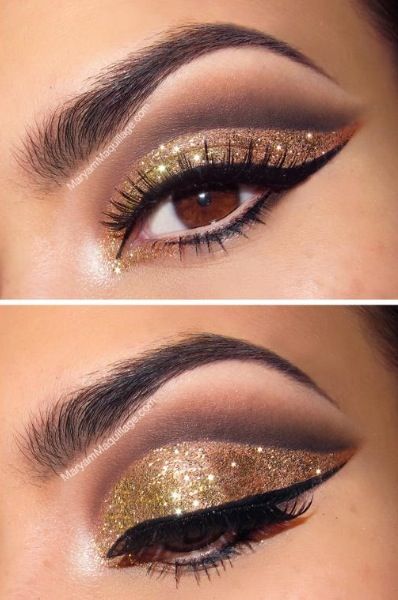 "Disco-Ball" Glitter Makeup for NYE!!! Disco Makeup 1970s, 70s Makeup Disco, 70’s Makeup, 70s Disco Makeup, Blue Eyes Make Up, 70s Hair And Makeup, Look Disco, Disco Makeup, Disco Hair