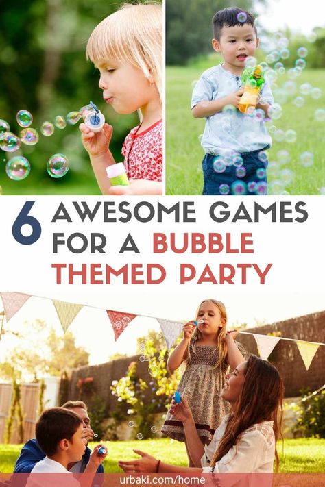 Children of all ages love blowing bubbles. The kids at your party will love them even more because they will be used to playing these fun games. These games are perfect for a cheap party because your only entertainment expense will be the cost of the bubbles.