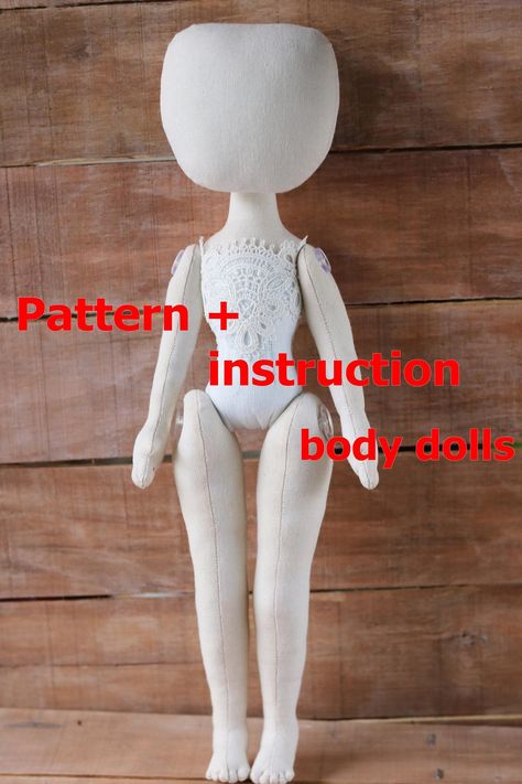 Doll Hair Repair, Handmade Dolls Tutorial, Doll Body Pattern, Cloth Doll Patterns, Art Doll Tutorial, Body Pattern, Pattern Doll, Homemade Dolls, Cloth Dolls Handmade