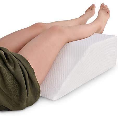 Leg Rest Pillow, Leg Support Pillow, Feet Pillow, Swollen Knee, Leg Raise, Bed Wedge Pillow, Wedge Cushion, Swollen Ankles, Bed Wedge