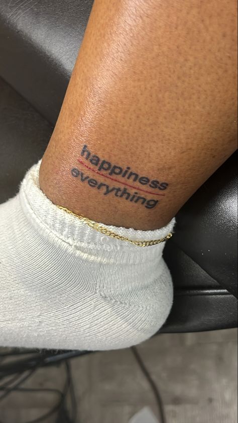 Happiness over everything 🫶🏾 Happiness Over Everything, Detailed Tattoos, Word Tattoo Ideas, Meaningful Tattoo Quotes, Word Tattoo, Hand Tattoos For Girls, Pretty Hand Tattoos, Black Girls With Tattoos, Writing Tattoos