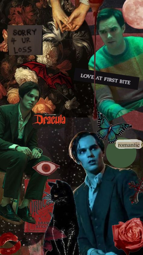 Dracula Aesthetic, Aesthetic Shuffles, Vampire Dracula, Nicholas Hoult, Movie Wallpapers, Fan Girl, Stephen King, Vintage Vibes, Dracula