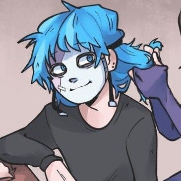 Sally Face, Blue Hair, Matching Icons, Follow For More, Hair, Anime, Blue