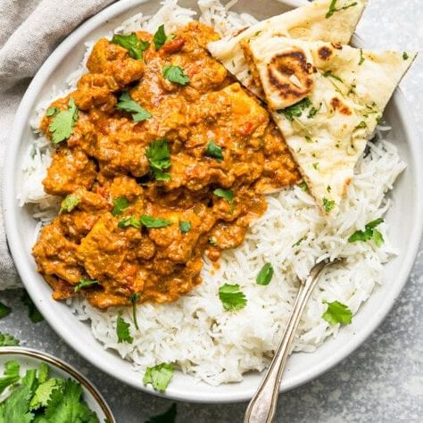 Chicken Tikka Masala Vegan Paleo Recipes, Curry Stew, Lunch Appetizers, Skinnytaste Recipes, Dinner Meal Prep, Dinner Meal, Healthier Recipes, Chicken Tikka Masala, Skinny Taste Recipes