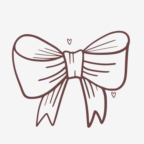 Bow Doodle, Rat Drawing, Doodling Ideas, Wing Drawing, Kawaii Doodle, Drawing Graffiti, Bow Drawing, Doodle Png, Drawing Black And White