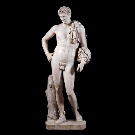 Hermes by Michaelangelo Zeus Jupiter, Roman Statue, Greek Statues, Roman Gods, Roman Sculpture, Greek Sculpture, Art Ancien, Roman Mythology, Roman Art