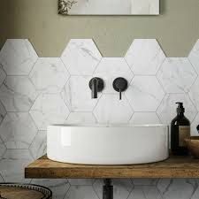 https://encrypted-tbn0.gstatic.com/images?q=tbn:ANd9GcQUywtiAOqzHb3vtO6nm8oGzz_pwu0sGcpTCQ&usqp=CAU Bathroom Hexagon Tile Wall, Hexagon Tile Bathroom Wall, Hexagonal Tiles Bathroom, Bathroom Hexagon Tile, Hexagon Tile Wall, Hex Tiles Bathroom, Bathroom Hexagon, Hexagon Bathroom, Hexagon Tile Bathroom