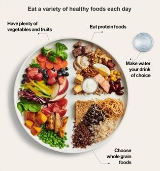 Eat plenty of vegetables and fruits, whole grain foods and protein foods. Choose protein foods that come from plants more often. Canada Food Guide, Pasti Fit, Balanced Plate, Whole Grain Foods, Canada Food, Canadian Food, Food Charts, Functional Food, Healthy Lifestyle Food