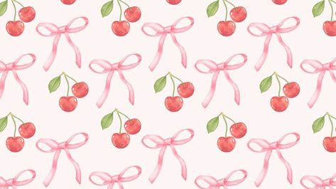 Desktop Wallpaper Aesthetic Coquette, Mac Cute Wallpaper, Desktop Wallpaper Coquette Hd 1080p, Cherry Desktop Wallpaper Aesthetic, Laptop Wallpaper Desktop Wallpapers Coquette, Macbook Wallpaper Aesthetic Summer, Cherry Wallpaper Desktop, Summer Chromebook Wallpaper, Cute Aesthetic Macbook Wallpaper