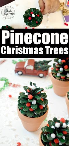 Pinecone Christmas Trees, Assisted Living Crafts, Elderly Activities Crafts, Elderly Crafts, Nursing Home Crafts, Senior Center Activities, Assisted Living Activities, Memory Care Activities, Senior Living Activities