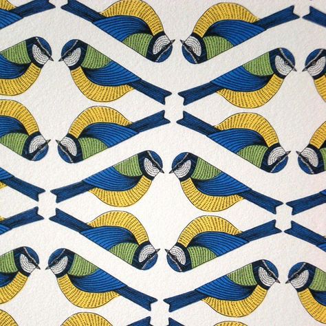 Conversational Prints, Design Textile, Pattern Play, Print Inspiration, Bird Patterns, Bird Illustration, Pattern Illustration, Graphic Patterns, Textile Patterns