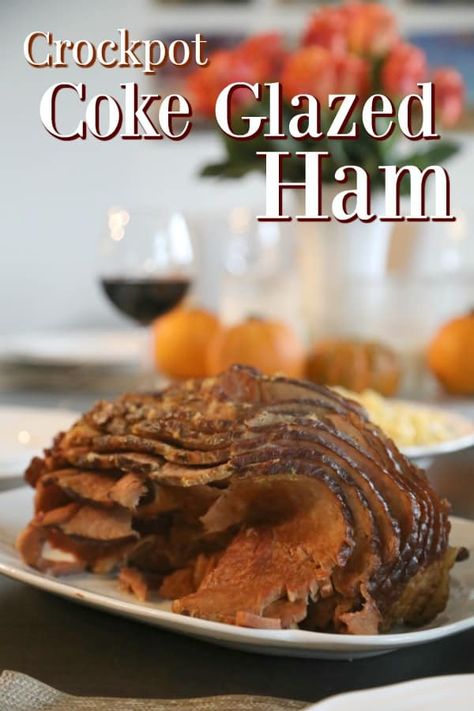 Cranberry Ham, Coca Cola Ham, Ham Recipes Crockpot, Traditional Christmas Dinner, Ham Glaze Recipe, Spiral Ham, Slow Cooker Ham, Crockpot Ham, Honey Baked Ham