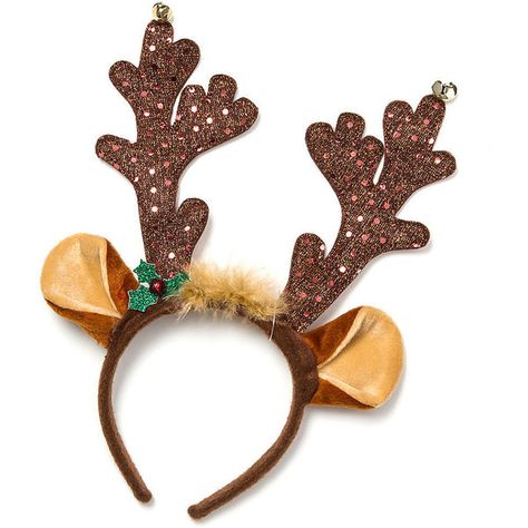 Holiday Sequin Reindeer Antlers Headband ($12) ❤ liked on Polyvore featuring accessories, hair accessories, christmas, headbands, claire's, sparkly headbands, hair bands accessories, sequin headband, evening hair accessories e christmas headbands Dear Antler, Reindeer Antlers Headband, Christmas Headwear, Deer Headband, Antlers Headband, Reindeer Ears, Holly Decorations, Antler Christmas, Christmas Fancy Dress