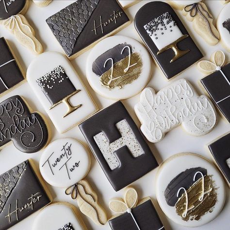 23 Birthday Cookies, Men Birthday Cookies, Men’s Birthday Cookies, Man Birthday Cookies, Happy Birthday Cookies For Men, Birthday Cookies For Men, 40th Birthday Cookies, 40th Birthday Party Men, 21st Birthday Boy