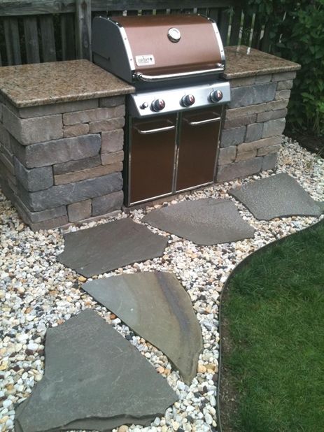 Backyard Grill Ideas, Outdoor Grill Area, Grill Ideas, Gathering Ideas, Outdoor Grill Station, Patio Grill, Outdoor Bbq Grill, Outdoor Kitchen Countertops, Outdoor Kitchen Decor