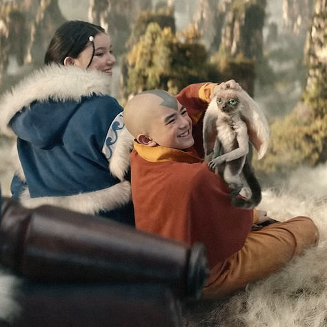 the last airbender icon. aang. momo. katara. appa. Avatar Gaang, Appa Avatar, Action Icon, Avatar Ang, Avatar Legend Of Aang, Atla Memes, Avatar Series, Funny Shows, Team Avatar