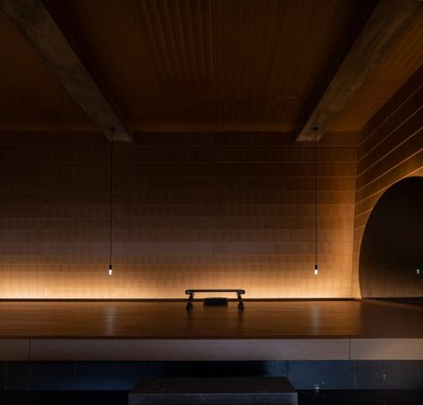 Hilarchitects completes contemplative meditation space in east China Modern Temple, Meditation Hall, Spa Lighting, Architectural Lighting Design, Building Front, Lighting Concepts, Indirect Lighting, Spa Design, Space Interiors